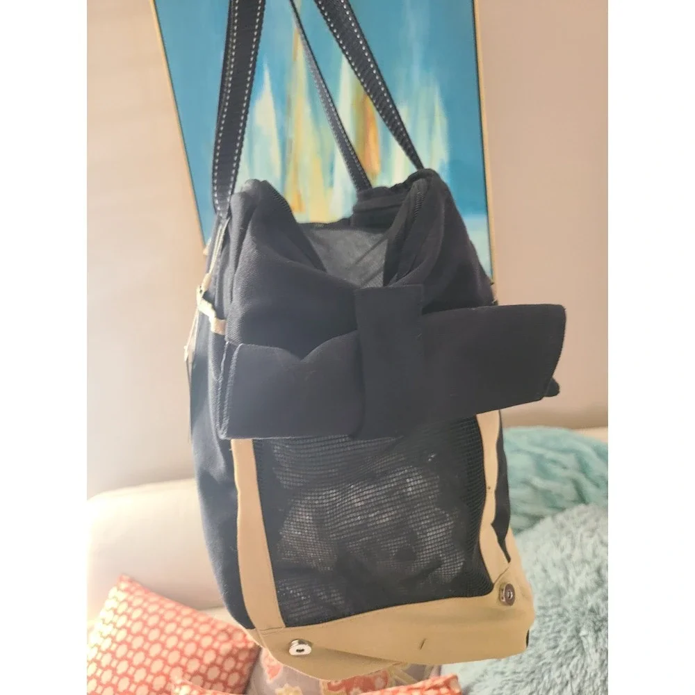 Dogo Big Black Tote Pet Carrier
